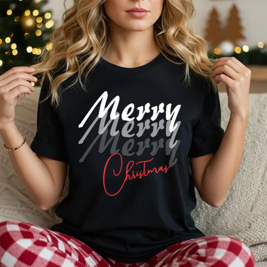 T-shirt Merry Christmas tee,Cute Holiday