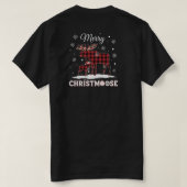 T-shirt Merry Christmoose, Funny Rustic Christmas (Design dos)