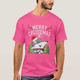 T-shirt Merry Cruisemas Croisière de Famille Noël Drôle Sa