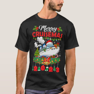 T-shirt Merry Cruisemas croisière en famille Noël 2023 Amu