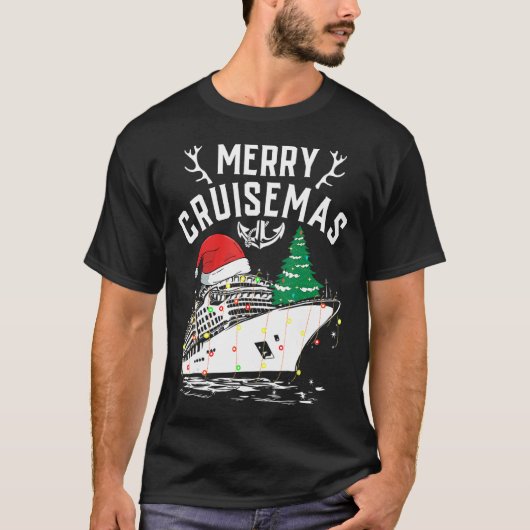 T-shirt Merry Cruisemas Cruisemas Bateau de croisière Fami (Devant)