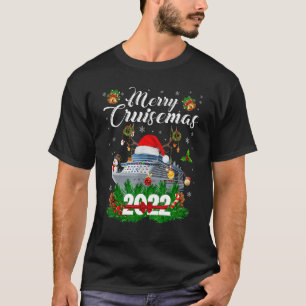T-shirt Merry Cruisemas Famille Croisière Noël 2022 1