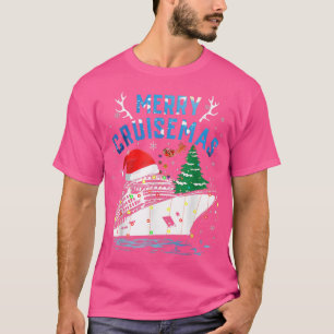 T-shirt Merry Cruisemas Famille Croisière Noël 2022 Drôle