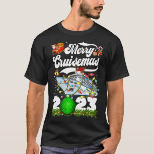 T-shirt Merry Cruisemas Famille Croisière Noël 2023 Amusan