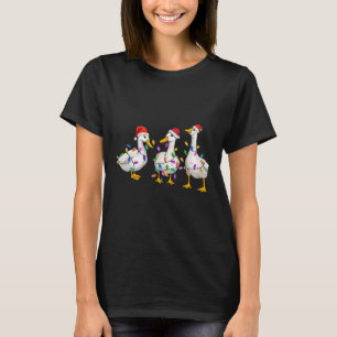 T-shirt Merry Duckmas Funny Canard Noël Canard de Noël