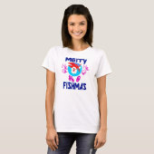 T-shirt ♫ ♥ Merry FishMas-SantaFish Funny Long Sleeve Tee (Devant entier)