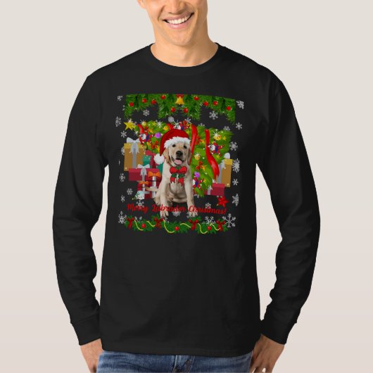 T-shirt Merry Labrador Christmas Mugs Mask Mugs (Devant)