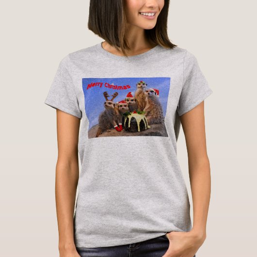 T-shirt Merry Meerkats Tee (Devant)