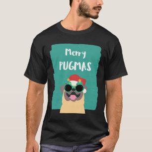 T-shirt Merry Pugmas Essential 706
