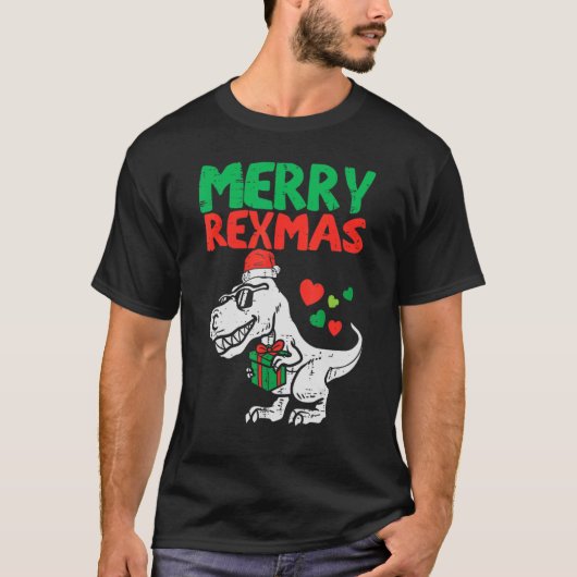 T-shirt Merry Rexmas (Devant)