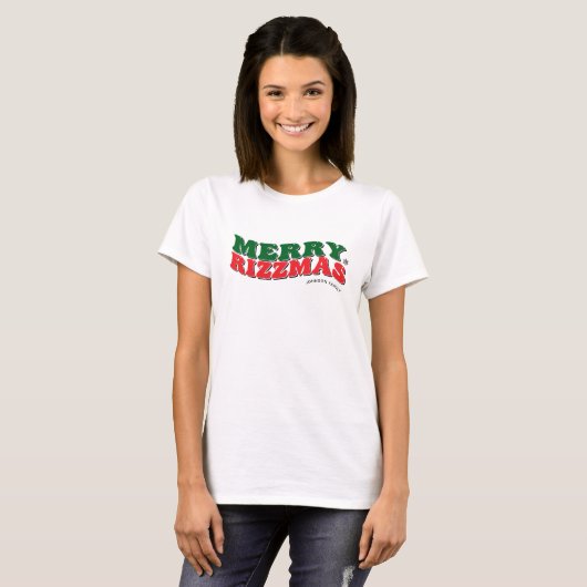 T-shirt Merry Rizzmas Retro Family Matching Christmas (Devant entier)