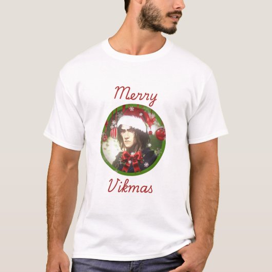 T-shirt Merry Vikmas (Devant)