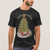 T-shirt Merry Woofmas Chien Conception - Australian Cattle (Devant)