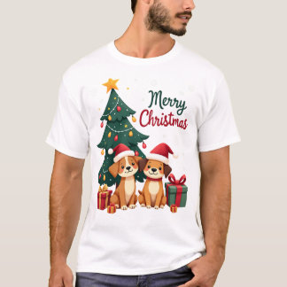 T-shirt Merry Woofmas & Purrfect Christmas