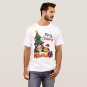 T-shirt Merry Woofmas & Purrfect Christmas (Devant entier)