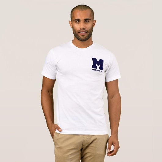 T-shirt Merryman Baltimore (Devant entier)