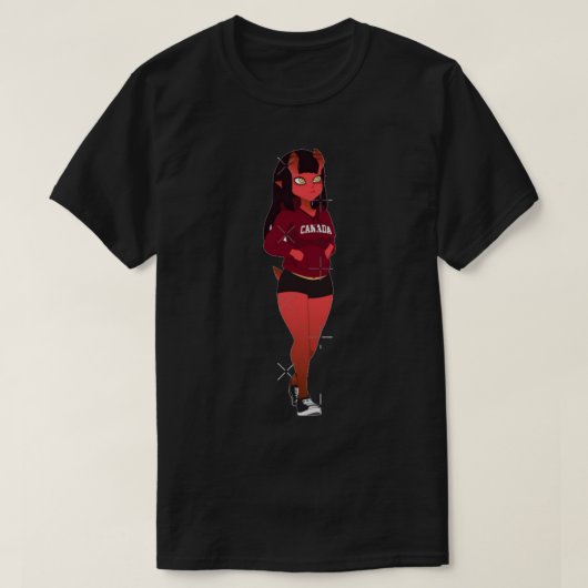 T-shirt Meru La Succubus ova (Design devant)