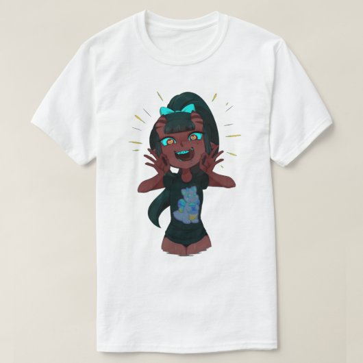 T-shirt Meru Le Sticker Succubus (Design devant)