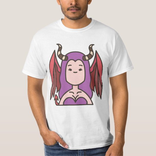 T-shirt meru le succubus (Devant)