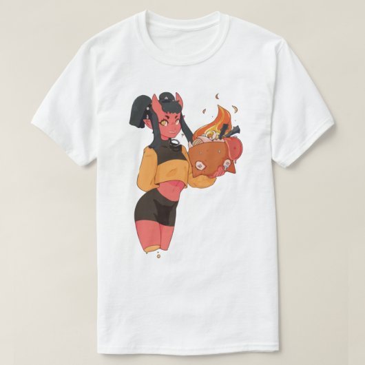 T-shirt meru the succubus (Design devant)