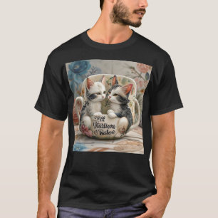 T-shirt Merveilles des Moustaches : L'Amitié Féline est Ét