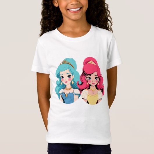 T-Shirt Merveilles : Tee quotidienne de filles (Devant)