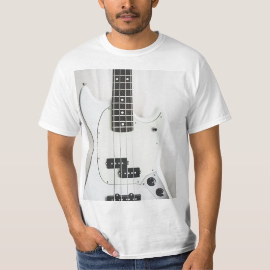 T-shirt Merveilleuse basse guitare (Devant)