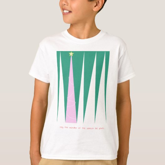 T-shirt Merveilleuse de la saison Arbre de Noël (Devant)
