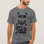 T-shirt Merveilleux chien avec Dont approchez mon ami gir (Devant)
