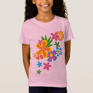 T-shirt merveilleux de filles de fleurs de danse