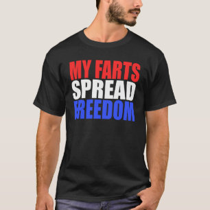 T-shirt MES AGRICULTEURS RÉPANDENT LA LIBERTÉ Humour & Fun