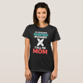T-shirt Mes Amies De Surf Favorites Appelez-Moi Maman Fami (Devant entier)