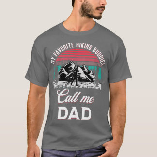 T-shirt Mes amis randonnées préférés m'appellent papa rand