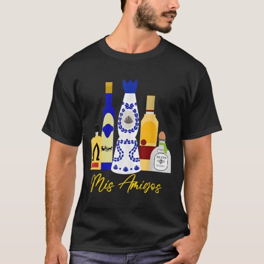 T-shirt Mes Amis Tequila (Devant)