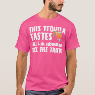 T-shirt Mes Amis Tequila Tacos au Citron Salés Drôles