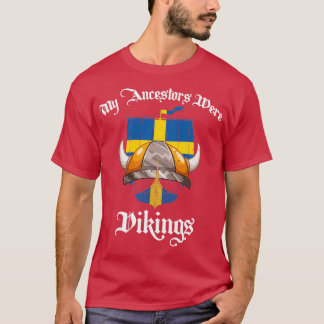 T-shirt Mes Ancêtres Étaient Des Vikings 3