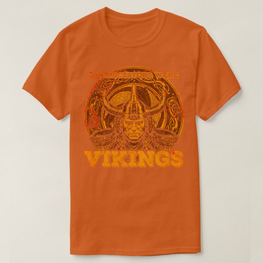 T-shirt Mes ancêtres Étaient Vikings 2 (Design devant)