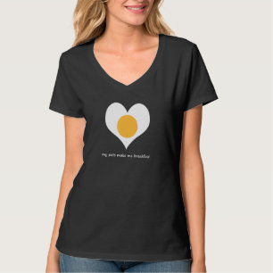 T-shirt Mes animaux me font déjeuner