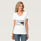 T-shirt Mes anneaux de choeur (Devant entier)