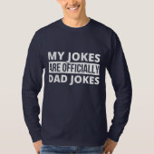 T-shirt mes blagues sont des blagues de papa (Devant)