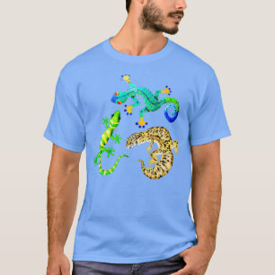 T-shirt Mes charmants geckos léopards