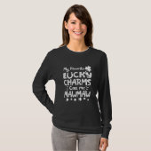 T-shirt Mes Charmes Chanceux Favoris Me Appelent Mawmaw Fu (Devant entier)