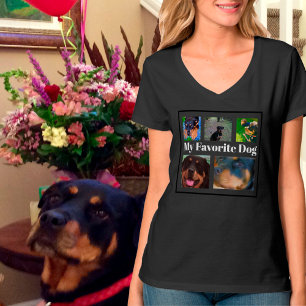 T-shirt Mes Chiens Favoris Créez Votre Propre Photo 5