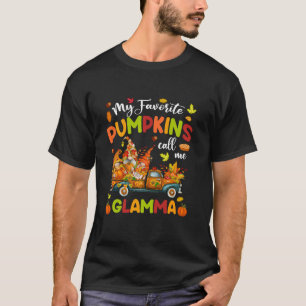 T-shirt Mes Citrouilles préférés m'appellent Glamma Truck