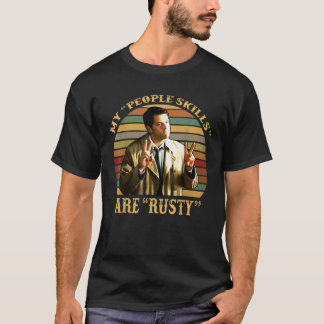 T-shirt Mes Compétences En Personnel Sont Rustées Vintage