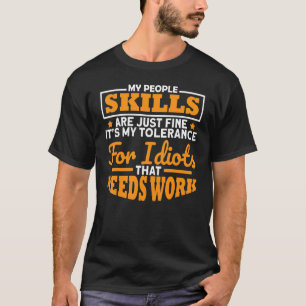 T-shirt Mes compétences relationnelles Mes compétences rel
