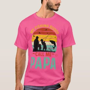 T-shirt Mes copains de pêche m'appellent Papa