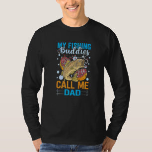 T-shirt Mes Copains de Pêche M'appellent Papa Vêtements de