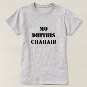 T-shirt mes deux amis mo dhithis charaid