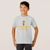 T-shirt Mes devoirs ont mangé mon chien (Devant entier)